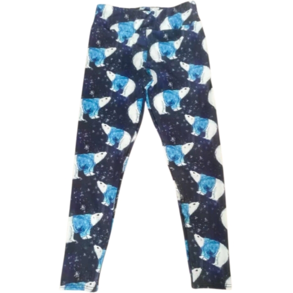 Enchanted Polar Bears Custom Leggings - Picture 2 of 4